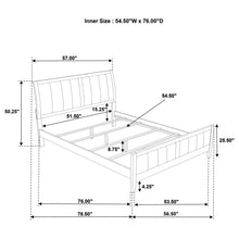 Load image into Gallery viewer, Wilkes Eastern King, Cal.King, Full, Twin, &amp; Queen Bed