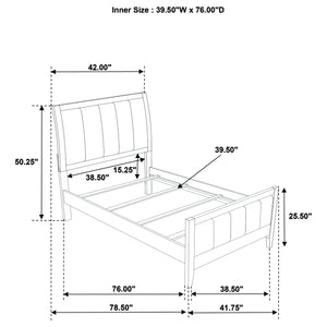 Wilkes Eastern King, Cal.King, Full, Twin, & Queen Bed