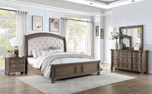 Load image into Gallery viewer, Emmett Bedroom Set Walnut and Beige