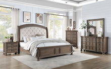 Load image into Gallery viewer, Emmett Bedroom Set Walnut and Beige