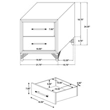 Load image into Gallery viewer, Lucia Nightstand