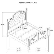 Load image into Gallery viewer, Celina Eastern King &amp; Queen Bed