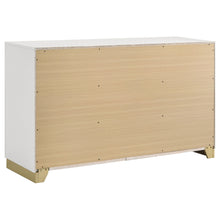 Load image into Gallery viewer, Caraway 4 Pc &amp; Pc E.King, Cal.King, &amp; Queen Bedroom Set Black &amp; White