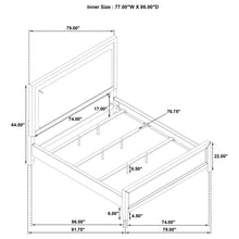 Load image into Gallery viewer, Marielle 4 Pc Bedroom Set