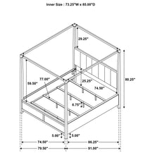 Load image into Gallery viewer, Gran Park Canopy Panel Bed