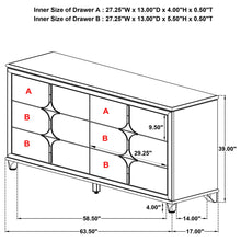 Load image into Gallery viewer, Olivia 4 &amp; 5 Piece Bedroom Set E.King, Queen, &amp; Cal.King