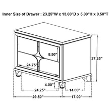 Load image into Gallery viewer, Olivia Nightstand