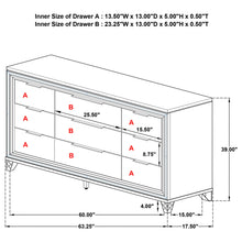 Load image into Gallery viewer, Marmore 4 Pc Bedroom Set