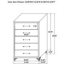 Load image into Gallery viewer, Lucia 4 &amp; 5 Piece Bedroom Set King &amp; Queen Beige &amp; Grey