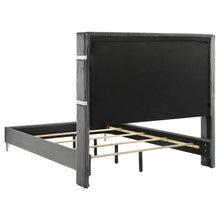 Load image into Gallery viewer, Lucia Eastern King &amp; Queen Bed Beige &amp; Grey