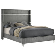 Load image into Gallery viewer, Lucia Eastern King &amp; Queen Bed Beige &amp; Grey
