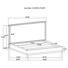 Load image into Gallery viewer, Kailani Wingback Platform Bed
