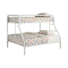 Load image into Gallery viewer, Morgan Twin Over Full Bunk Bed White image