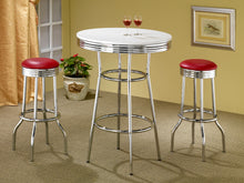 Load image into Gallery viewer, Retro Swivel Bar Stool