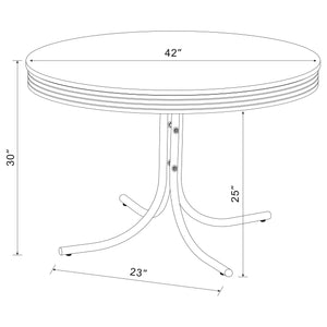 Retro 5 Pc Dining Sets