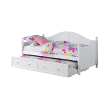 Load image into Gallery viewer, Julie Ann Twin Daybed with Trundle White image