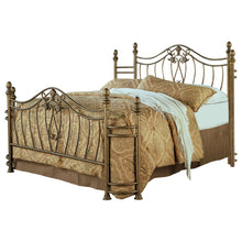 Load image into Gallery viewer, Sydney Eastern King &amp; Queen Bed Antique Brushed Gold