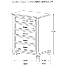 Load image into Gallery viewer, Devon Bedroom Set White