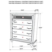 Load image into Gallery viewer, Barzini Bedroom Set White