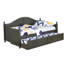 Load image into Gallery viewer, Julie Ann Twin Daybed with Trundle Warm Grey image