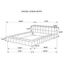 Load image into Gallery viewer, Trinity California King, E.king, Queen, &amp; Full Bed Green &amp; Light Taupe
