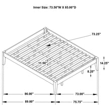 Load image into Gallery viewer, Hounslow Platform Bed Base