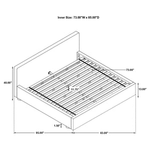 Gregory Bed Grey