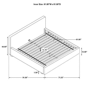 Gregory Bed Grey