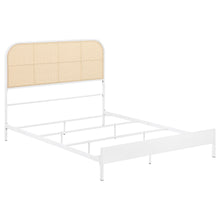 Load image into Gallery viewer, Amherst Eastern King, Queen, Full, &amp; Twin Bed White &amp; Black