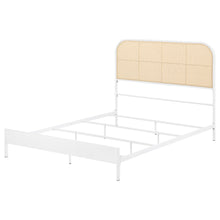 Load image into Gallery viewer, Amherst Eastern King, Queen, Full, &amp; Twin Bed White &amp; Black