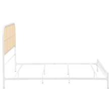 Load image into Gallery viewer, Amherst Eastern King, Queen, Full, &amp; Twin Bed White &amp; Black