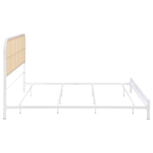 Load image into Gallery viewer, Amherst Eastern King, Queen, Full, &amp; Twin Bed White &amp; Black