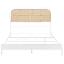 Load image into Gallery viewer, Amherst Eastern King, Queen, Full, &amp; Twin Bed White &amp; Black