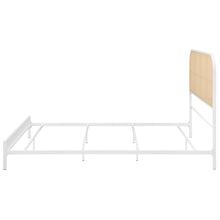 Load image into Gallery viewer, Amherst Eastern King, Queen, Full, &amp; Twin Bed White &amp; Black