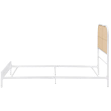 Load image into Gallery viewer, Amherst Eastern King, Queen, Full, &amp; Twin Bed White &amp; Black
