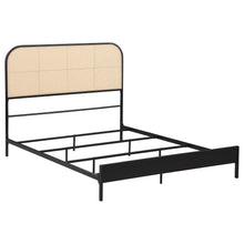 Load image into Gallery viewer, Amherst Eastern King, Queen, Full, &amp; Twin Bed White &amp; Black