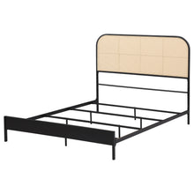 Load image into Gallery viewer, Amherst Eastern King, Queen, Full, &amp; Twin Bed White &amp; Black