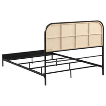 Load image into Gallery viewer, Amherst Eastern King, Queen, Full, &amp; Twin Bed White &amp; Black