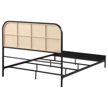 Load image into Gallery viewer, Amherst Eastern King, Queen, Full, &amp; Twin Bed White &amp; Black