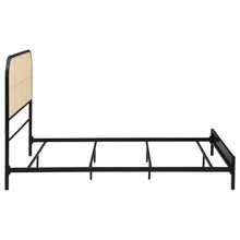 Load image into Gallery viewer, Amherst Eastern King, Queen, Full, &amp; Twin Bed White &amp; Black
