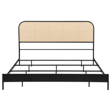 Load image into Gallery viewer, Amherst Eastern King, Queen, Full, &amp; Twin Bed White &amp; Black
