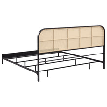 Load image into Gallery viewer, Amherst Eastern King, Queen, Full, &amp; Twin Bed White &amp; Black
