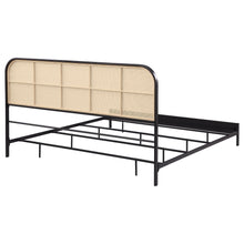 Load image into Gallery viewer, Amherst Eastern King, Queen, Full, &amp; Twin Bed White &amp; Black