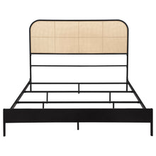 Load image into Gallery viewer, Amherst Eastern King, Queen, Full, &amp; Twin Bed White &amp; Black