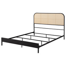 Load image into Gallery viewer, Amherst Eastern King, Queen, Full, &amp; Twin Bed White &amp; Black