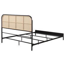 Load image into Gallery viewer, Amherst Eastern King, Queen, Full, &amp; Twin Bed White &amp; Black