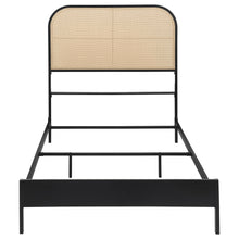 Load image into Gallery viewer, Amherst Eastern King, Queen, Full, &amp; Twin Bed White &amp; Black
