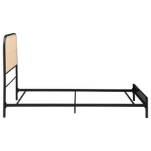 Load image into Gallery viewer, Amherst Eastern King, Queen, Full, &amp; Twin Bed White &amp; Black