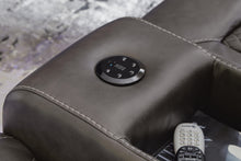 Load image into Gallery viewer, Fyne-Dyme Power Reclining Loveseat with Console