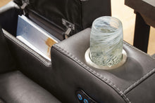 Load image into Gallery viewer, Fyne-Dyme Power Reclining Loveseat with Console